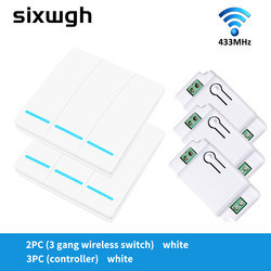 Type de code d'apprentissage de codage Commutateur à distance sans fil avec fréquence 2.4GWIFI