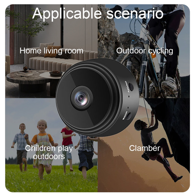 Application vocale télécommande sans fil Smart Security A9 Caméra les plus rentables de support de contrôle de l'application et des fonctions de contrôle à distance