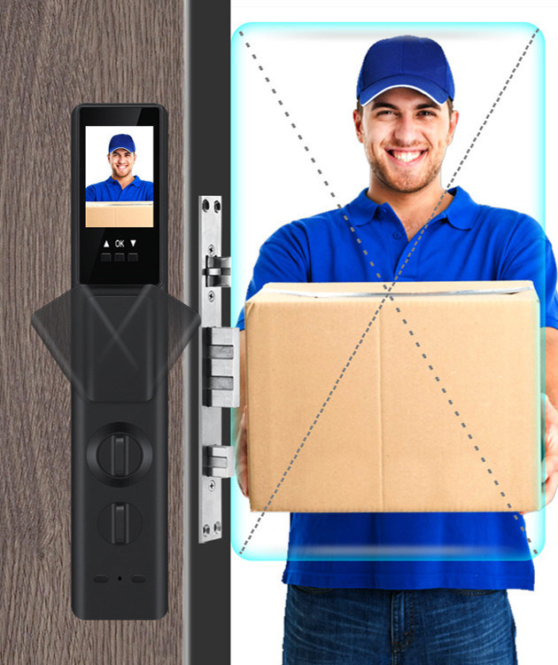 Méthode de déverrouillage 5 méthodes de contrôle différentes Impression digitale Smart Security Lock support Déverrouillage facial et fonctions multiples