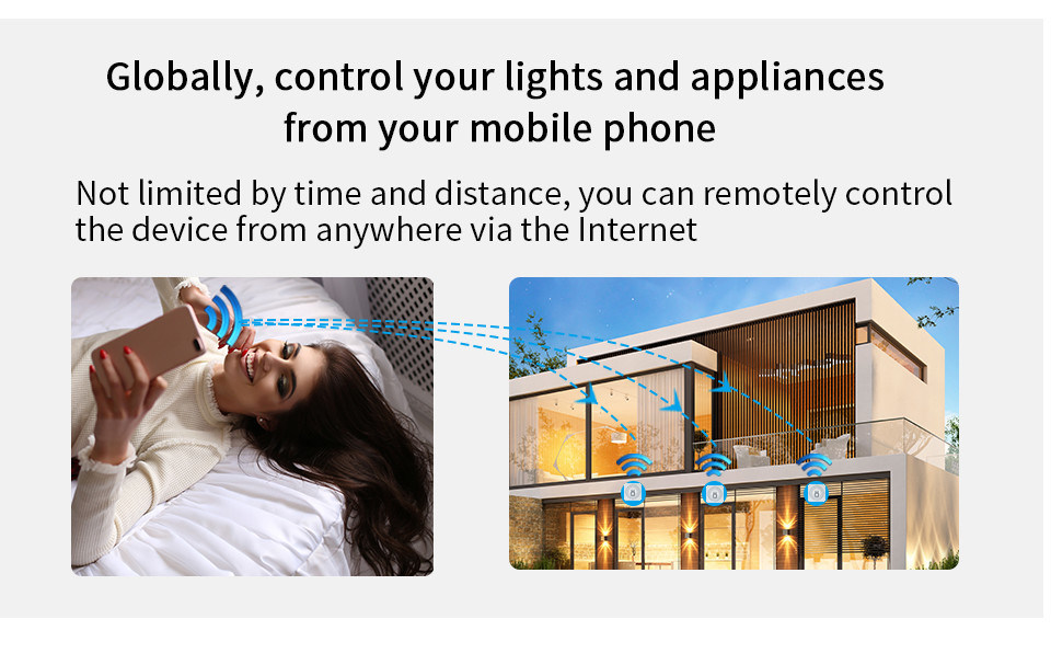 mini disjoncteur intelligent Solution intelligente fiable - Standard Wi-Fi activé - Compact Dispositif bset choix pour remettre en état le circuit ancien