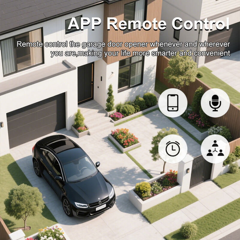 SIXWGH WiFi Zigbee Garage Door Opener Smart Switch Module Tuya Smart Life App Compatible Télécommande Minuterie Horaire Fonctionne