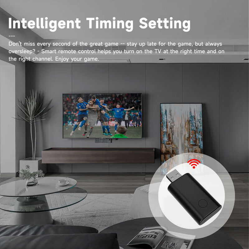 Contrôle à distance WiFi IR universel SIXWGH avec Alexa / Google Home App Control Tuya OS Conception tournable pour le hub de la maison intelligente RV de l'hôtel