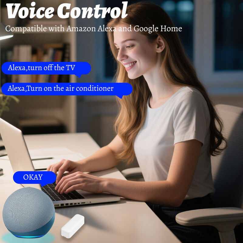 SIXWGH Télécommande IR Intelligente Directe d'Usine Contrôle par Application Via Tuya Alimenté par Batterie Utilisation Conception Rotative Logo Personnalisé OEM Disponible