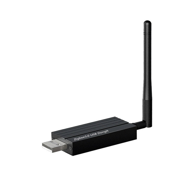 SIXWGH Zigbee 3.0 USB Dongle Plus Passerelle universelle pour maison connectée sans fil avec gain de +20dBm pour Home Assistant Zigbee2MQTT, OpenHAB