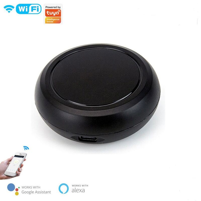 OEM/ODM Smart IR RF Hub, Tuya White Label Contrôle à distance universel pour l'intégration du système HVAC de l'hôtel à la maison intelligente