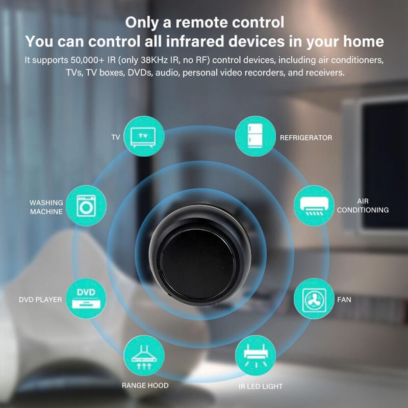 OEM/ODM Smart IR RF Hub, Tuya White Label Contrôle à distance universel pour l'intégration du système HVAC de l'hôtel à la maison intelligente