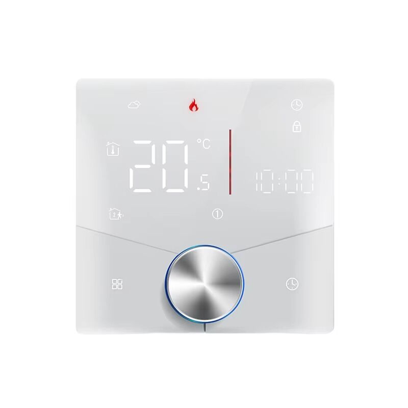 SIXWGH Tuya Thermostat Intelligent WiFi Chauffage Électrique Contrôle APP Assistant Vocal Compatible Mode Économie d'Énergie Verrouillage Enfant