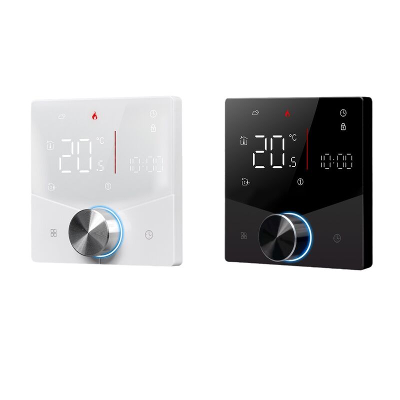 SIXWGH Tuya Thermostat Intelligent WiFi Chauffage Électrique Contrôle APP Assistant Vocal Compatible Mode Économie d'Énergie Verrouillage Enfant