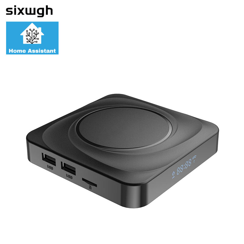 SIXWGH Assistant à la maison Smart Hub avec NPU Rockchip 3566 8K Décodage Bluetooth / WiFi / Zigbee Universel Smart HomeGateway Programmable