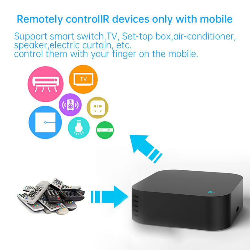 Contrôle à distance universel SIXWGH Alexa/Google Home Voice 433/315MHz AC/TV/Rideau/Light APP Contrôle WiFi IR+RF certifié CE