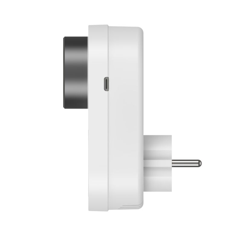 Contrôleur de température à double mode intelligent 16A 100-240V Alexa/connectivité WiFi Alarme température LED pour prise de courant