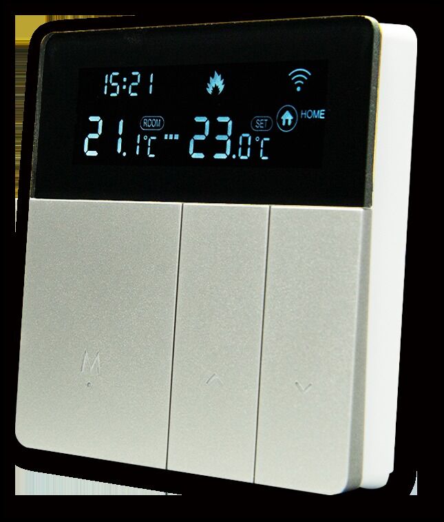SIXWGH Smart WiFi Thermostat Tuya App Contrôle vocal 16A charge LCD régulateur de température programmable pour les hôtels à plancher électrique