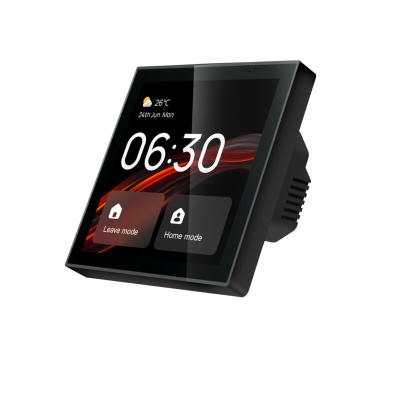 SIXWGH Panneau de contrôle intelligent pour maison 4 pouces tactile Alexa Tuya Passerelle Hub Zigbee 3.0 intégré Commande vocale Montage mural AIoT