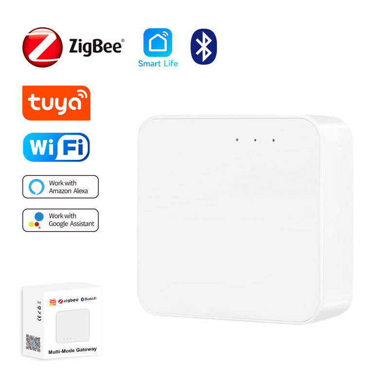 SXIWGH Passerelle Multi-Mode en Gros ZigBee 3.0 pour Hub Bluetooth WiFi Centre de Contrôle Maison Intelligente Compatible Tuya Google Home